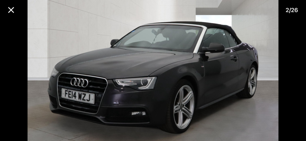 Audi A5 2.0 Tdi S Line Special Edition FE14WZJ Grey #2