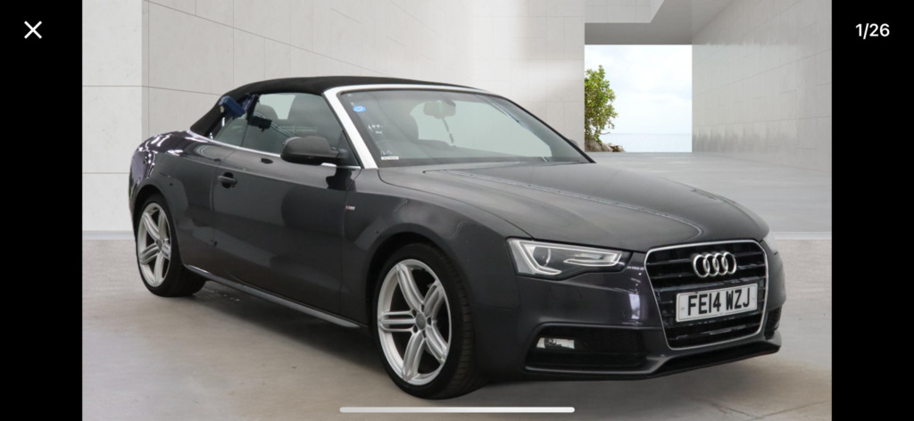 Audi A5 2.0 Tdi S Line Special Edition Grey