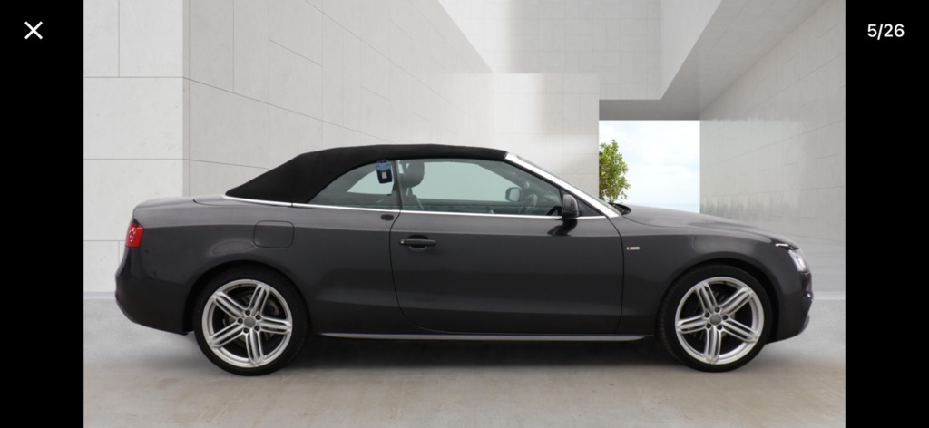Audi A5 2.0 Tdi S Line Special Edition FE14WZJ Grey #4