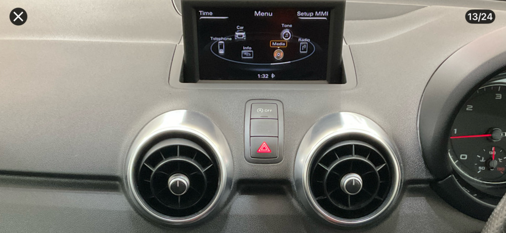 Audi A1 1.6 Tdi S Line SL14XKY Grey #4