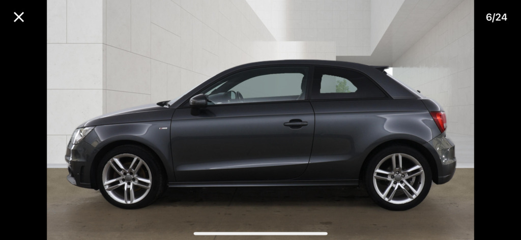 Audi A1 1.6 Tdi S Line SL14XKY Grey #2