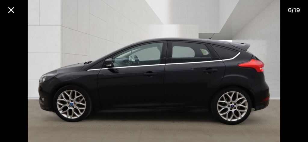 Ford Focus 1.0 T Ecoboost Zetec S MD15MEV Black #5