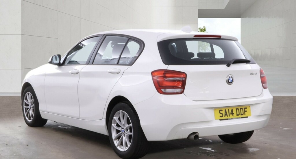 BMW 1 Series 2.0 116D Se 5-Door SA14DDF White #3