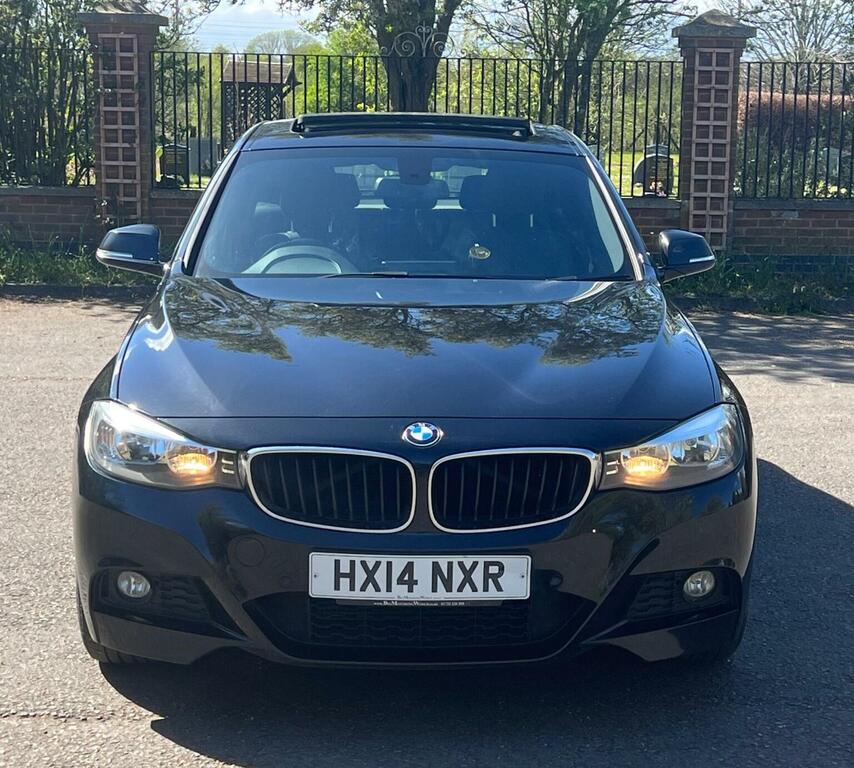 BMW 3 Series Gran Turismo Hatchback 2.0 320D M Sport Gt Euro 6 Ss HX14NXR Black #2