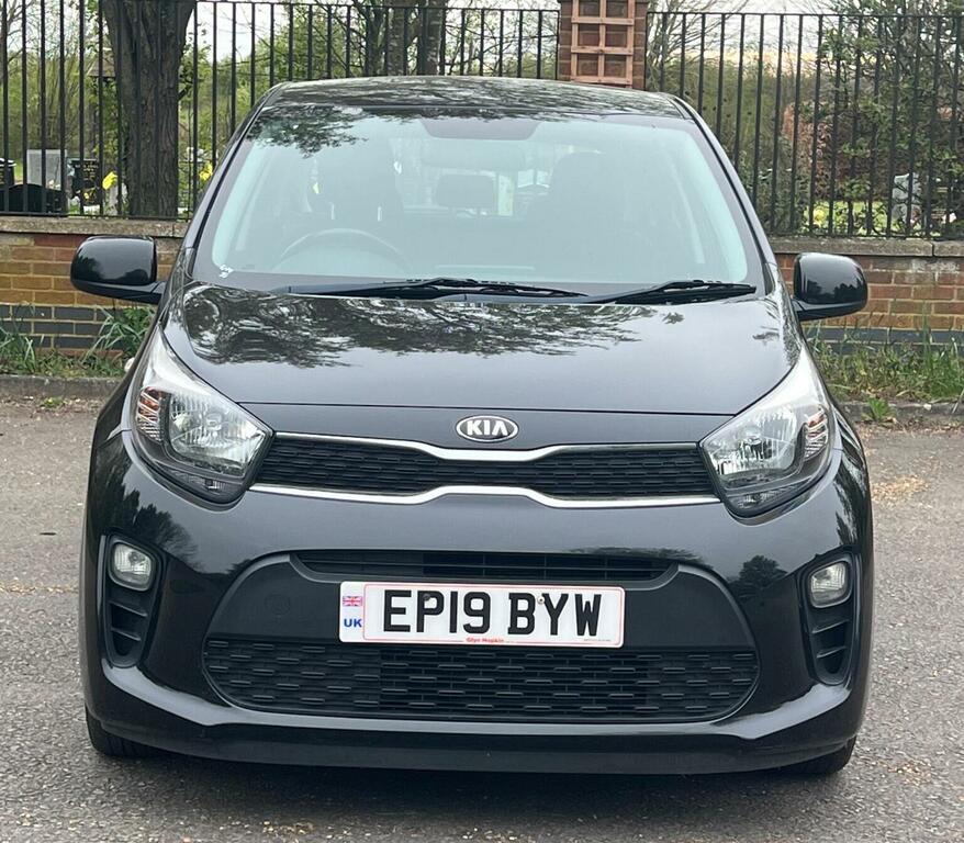 Kia Picanto Hatchback 1.0 2 Euro 6 201919 EP19BYW Black #2