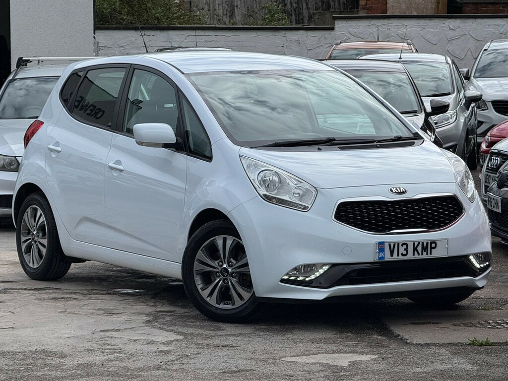 Kia Venga 1.6 3 Euro 6 Ss V13KMP White #5