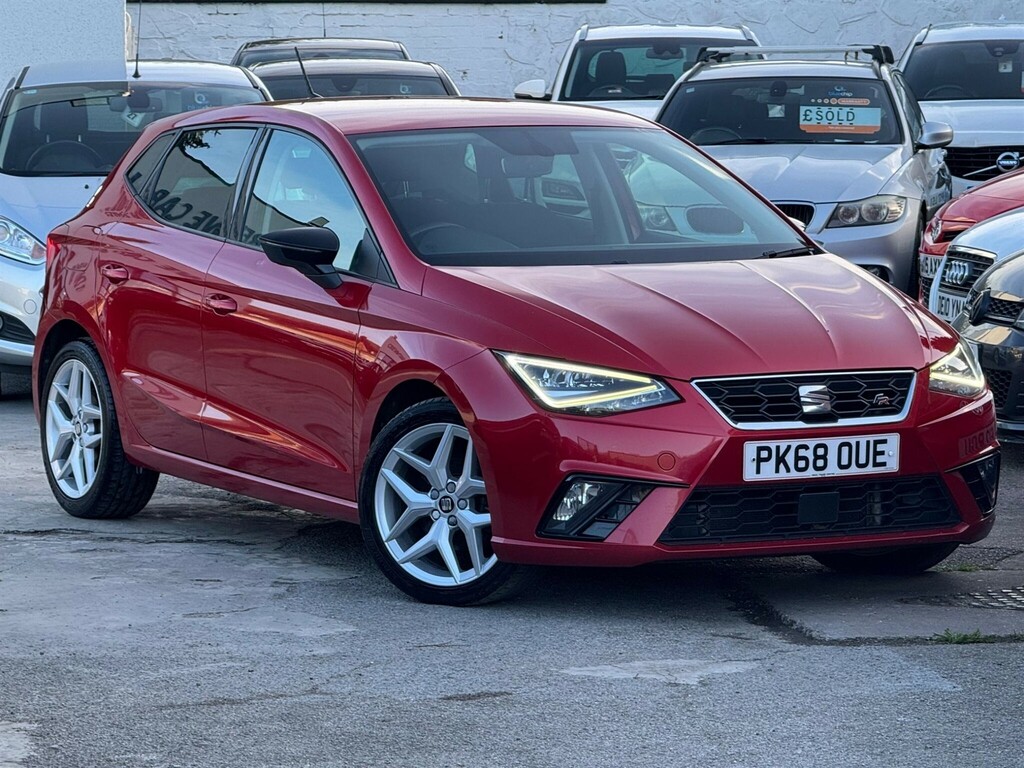 Seat Ibiza 1.6 Tdi Fr Euro 6 Ss Dpf Red