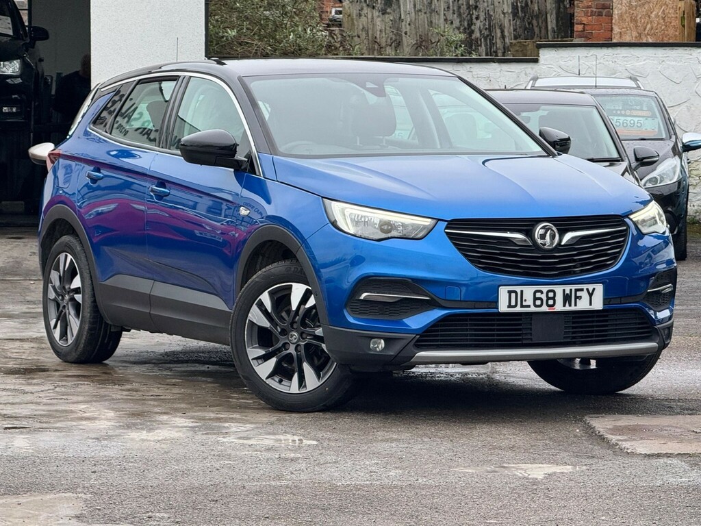 Vauxhall Grandland X 1.5 Turbo D Blueinjection Sport Nav Euro 6 S Blue