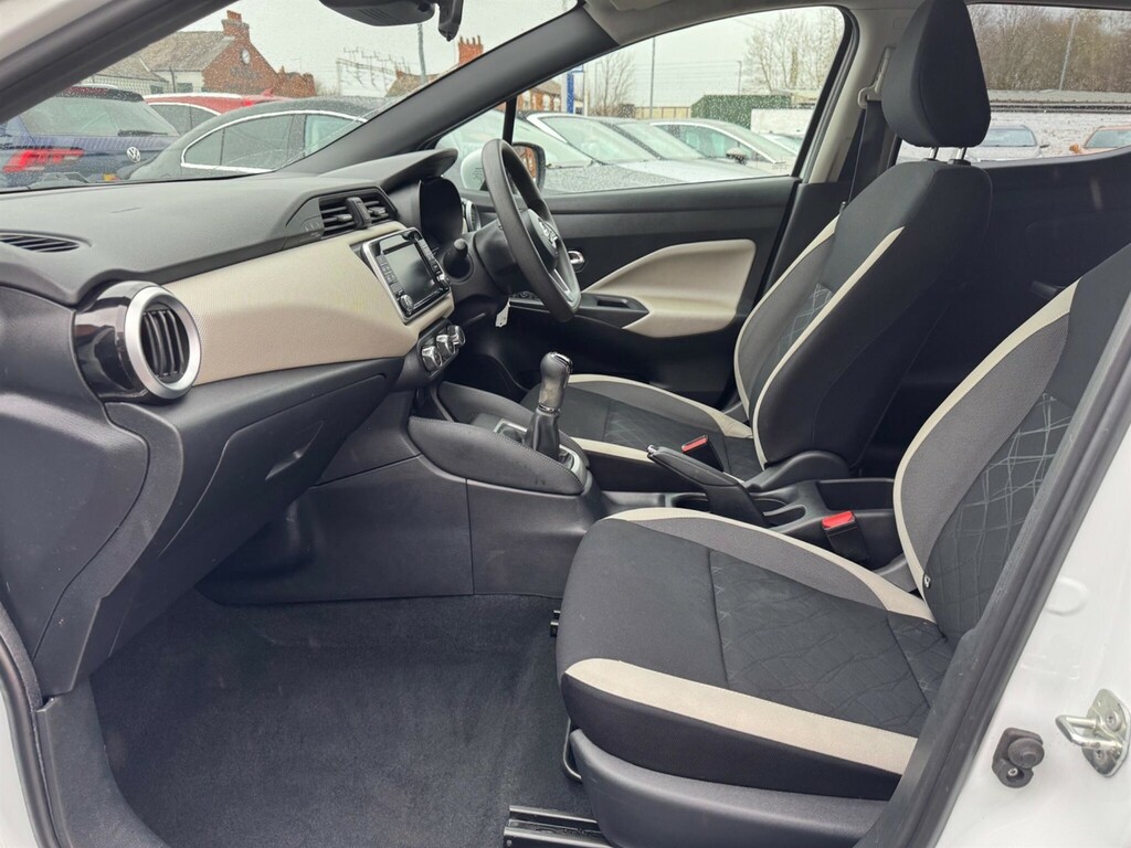 Nissan Micra 2017 0.9 Ig-t Acenta Euro 6 Ss SH67JXN White #2