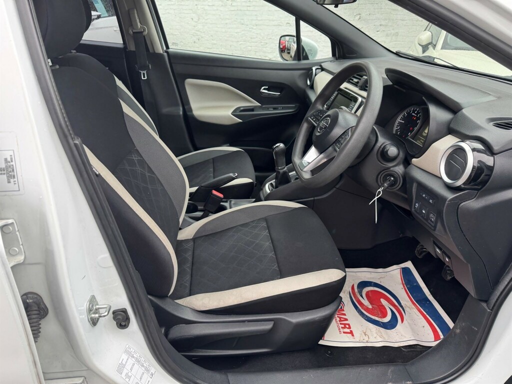 Nissan Micra 2017 0.9 Ig-t Acenta Euro 6 Ss SH67JXN White #3