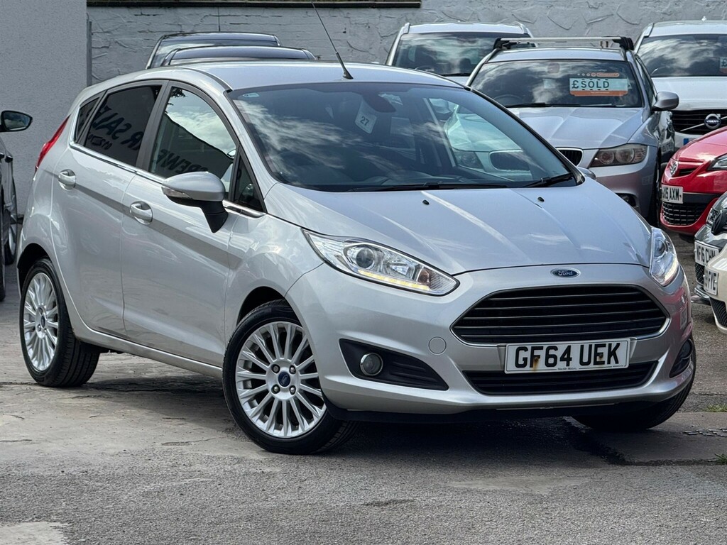 Ford Fiesta 1.0T Ecoboost Titanium Euro 5 Ss GF64UEK Silver #5