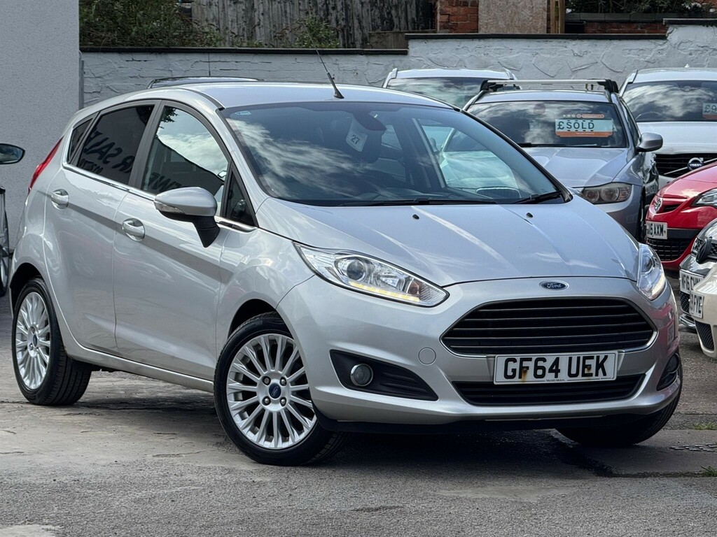 Ford Fiesta 1.0T Ecoboost Titanium Euro 5 Ss GF64UEK Silver #4