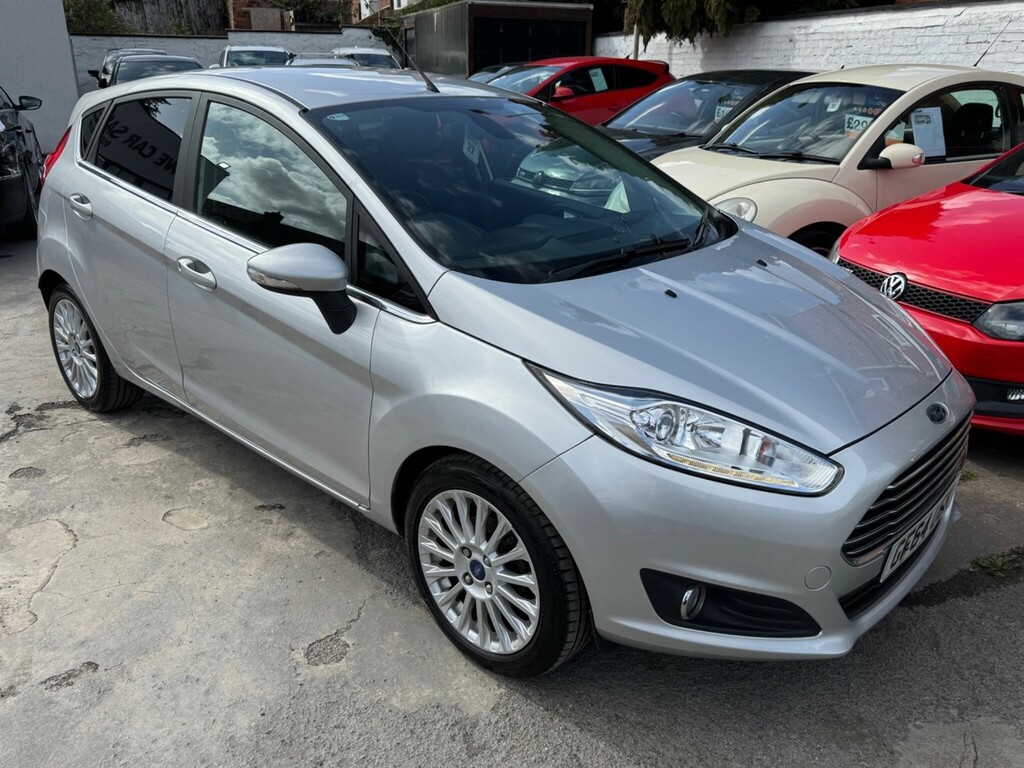 Ford Fiesta 1.0T Ecoboost Titanium Euro 5 Ss GF64UEK Silver #6
