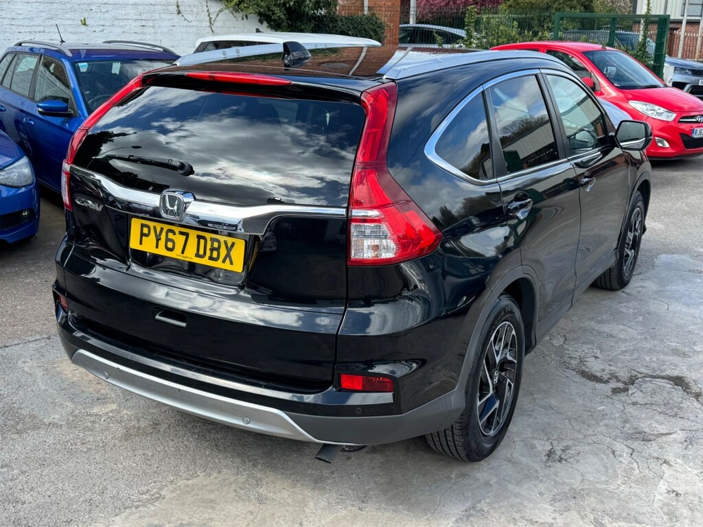 Honda Cr-V 1.6 I-dtec Se Plus Navi Euro 6 Ss PY67DBX Black #4