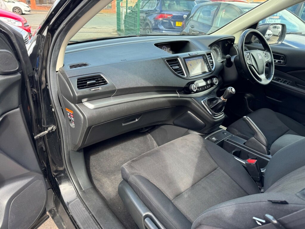 Honda Cr-V 1.6 I-dtec Se Plus Navi Euro 6 Ss PY67DBX Black #2
