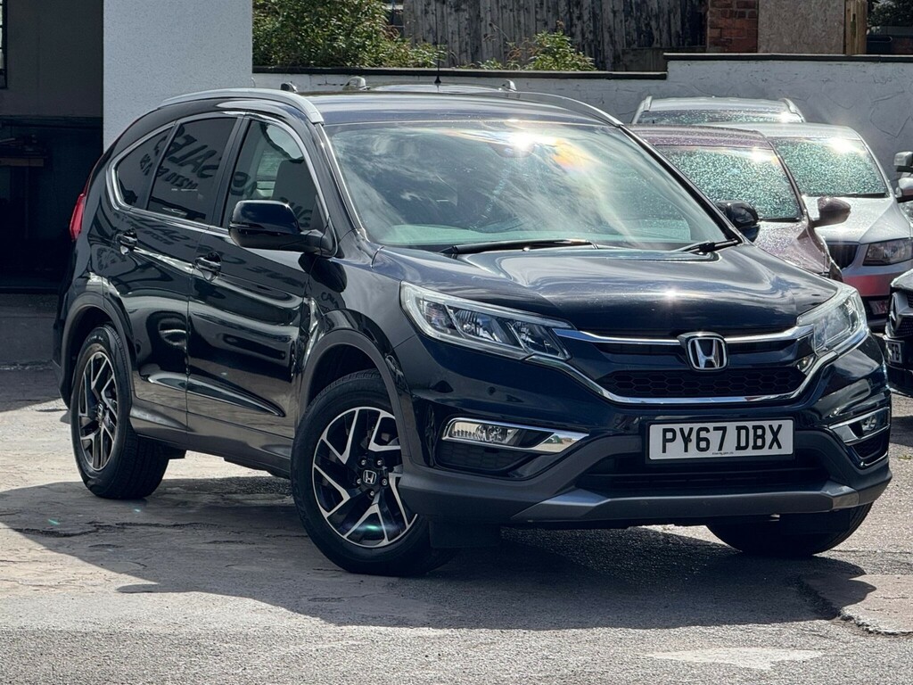 Honda Cr-V 1.6 I-dtec Se Plus Navi Euro 6 Ss PY67DBX Black #6