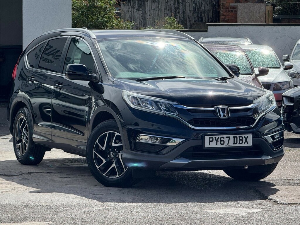 Honda Cr-V 1.6 I-dtec Se Plus Navi Euro 6 Ss PY67DBX Black #5