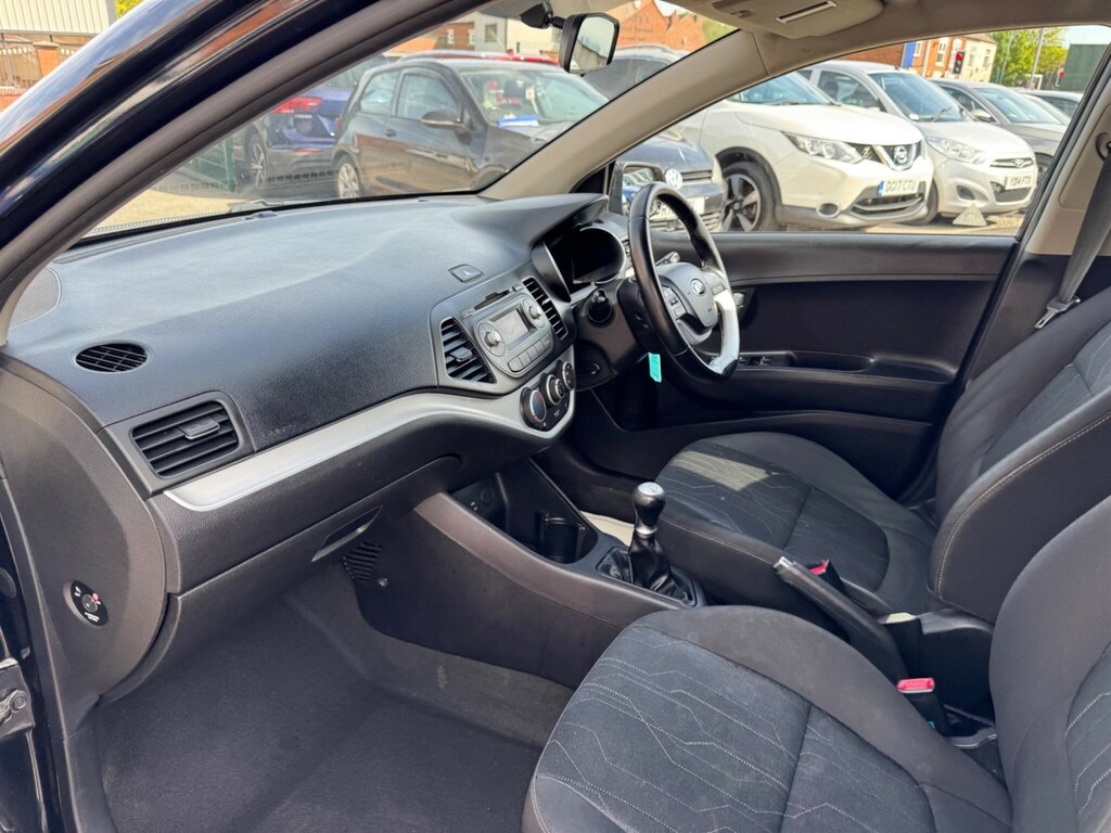 Kia Picanto 1.0 Sr7 Euro 5 NJ65NFZ Black #2