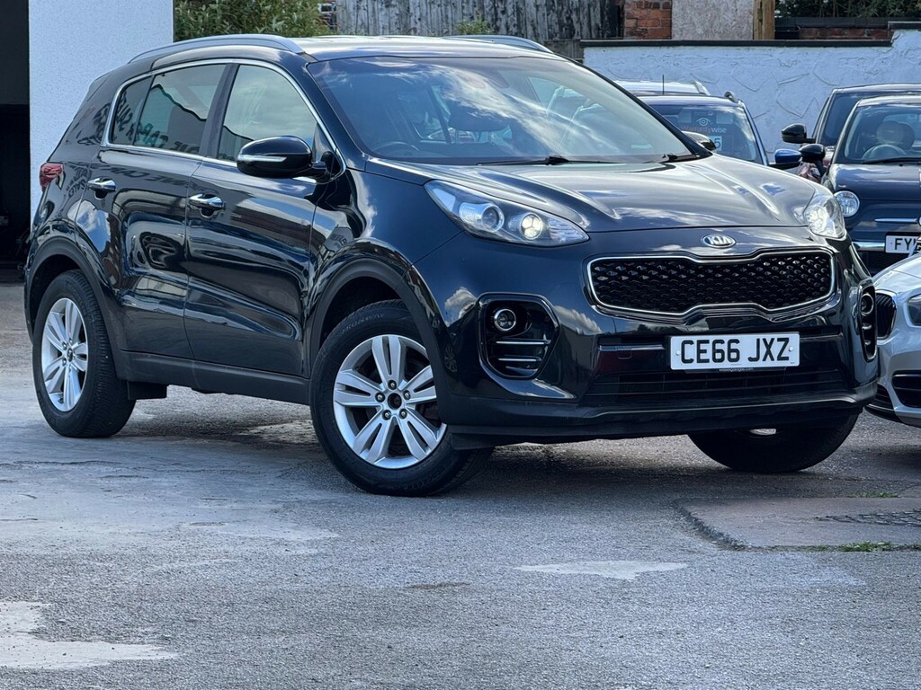 Kia Sportage 1.6 Gdi 2 Euro 6 Ss CE66JXZ Black #5