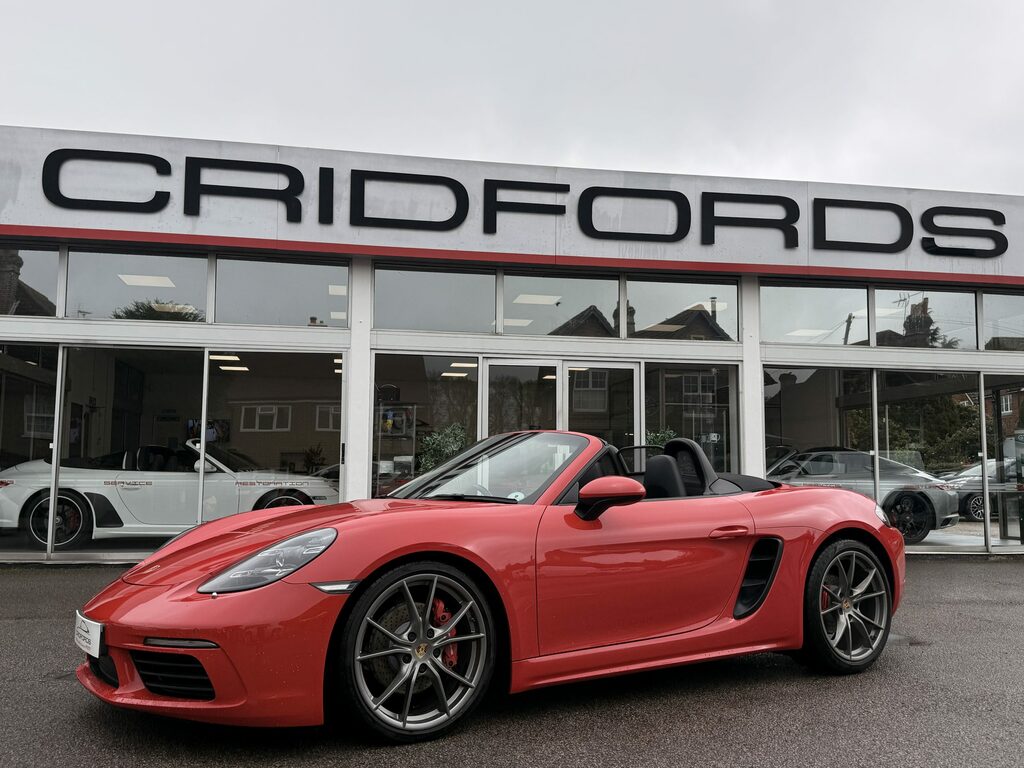 Porsche Boxster S Red