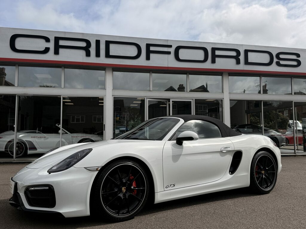 Porsche Boxster Gts White