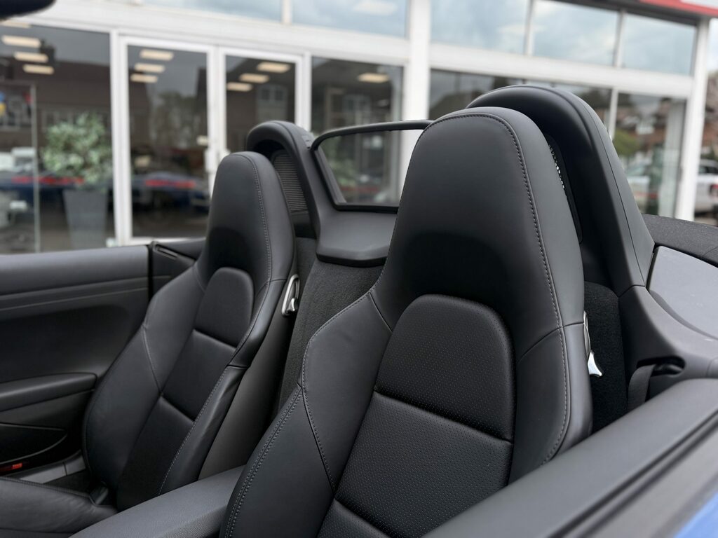 Porsche 718 Boxster Convertible Blue #3