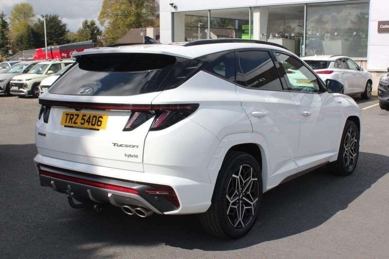 Hyundai Tucson Hev N Line S - 2022 Trz5406 TRZ5406 White #4