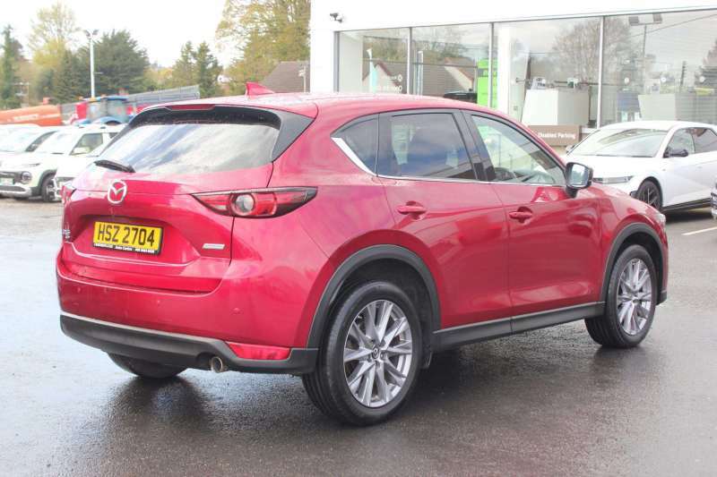 Mazda CX-5 2.2D 184 Sport Nav Awd - 2019 Hsz2704 HSZ2704 Red #4
