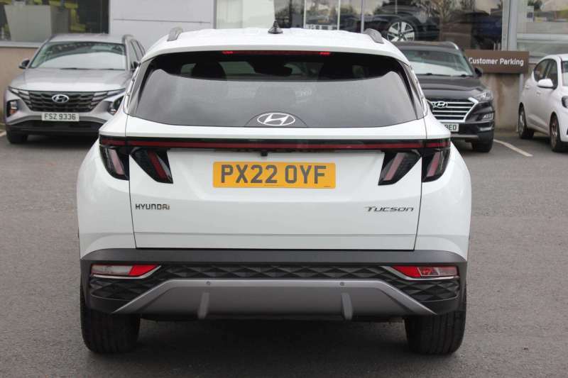 Hyundai Tucson 1.6 Tgdi Premium 2Wd - 2022 Px22oyf PX22OYF White #5