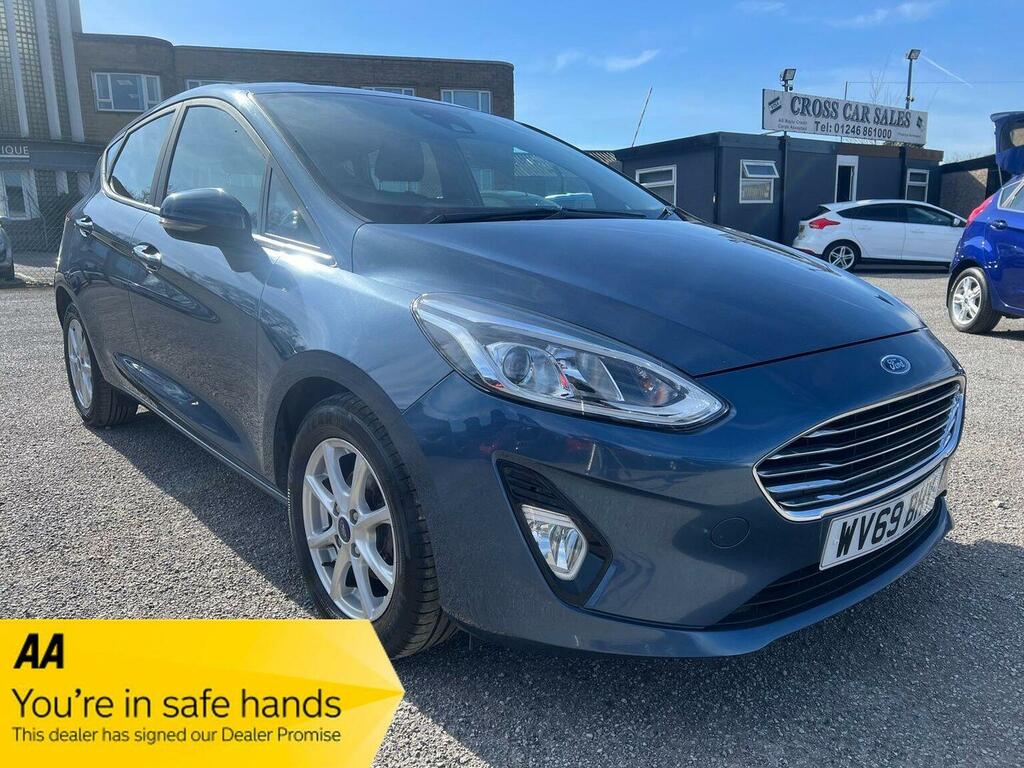 Ford Fiesta Hatchback 1.0T Ecoboost Zetec Euro 6 Ss 20 Blue