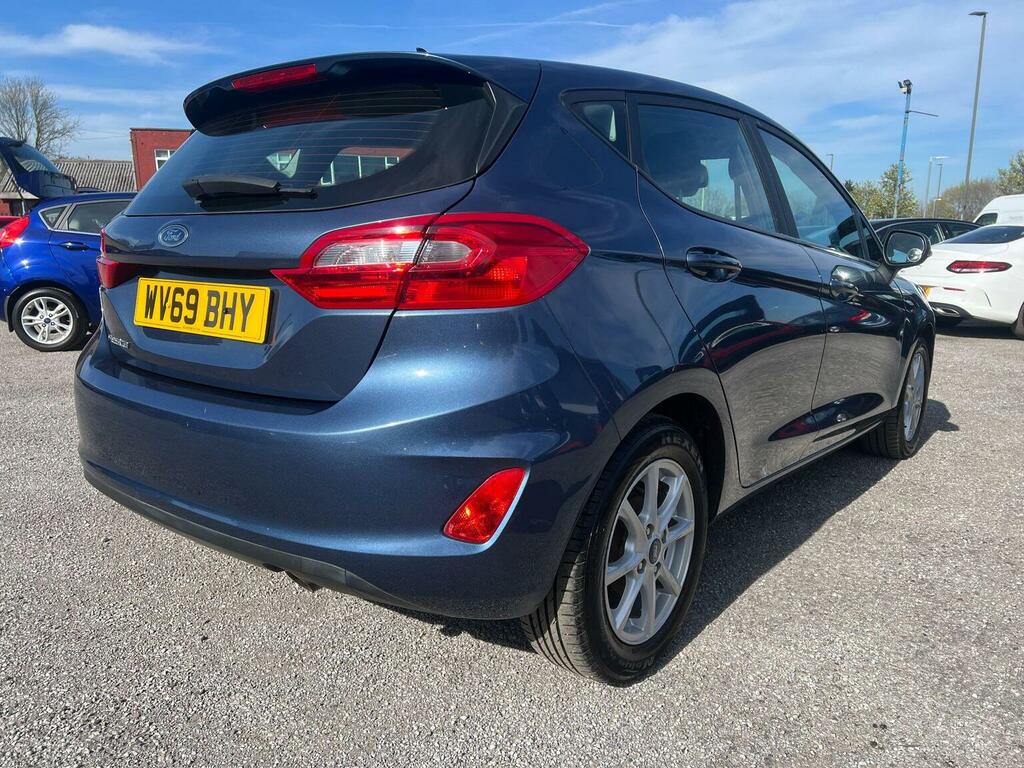 Ford Fiesta Hatchback 1.0T Ecoboost Zetec Euro 6 Ss 20 WV69BHY Blue #4