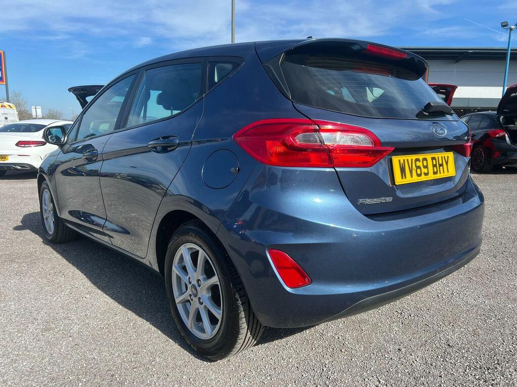 Ford Fiesta Hatchback 1.0T Ecoboost Zetec Euro 6 Ss 20 WV69BHY Blue #2
