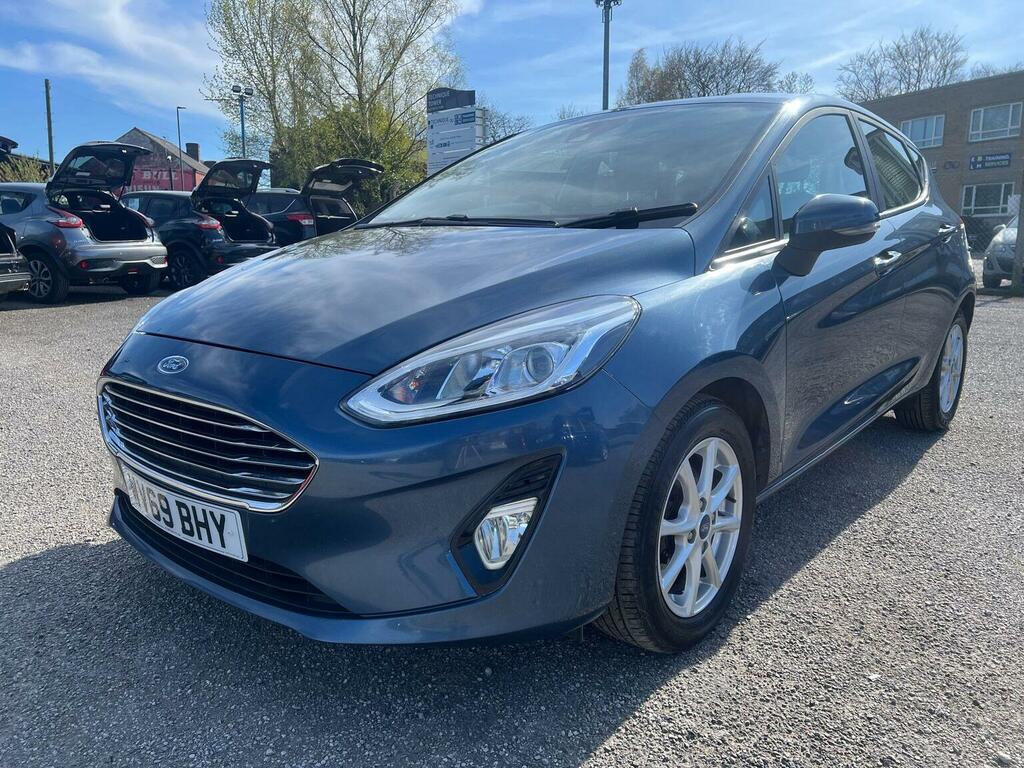 Ford Fiesta Hatchback 1.0T Ecoboost Zetec Euro 6 Ss 20 WV69BHY Blue #3