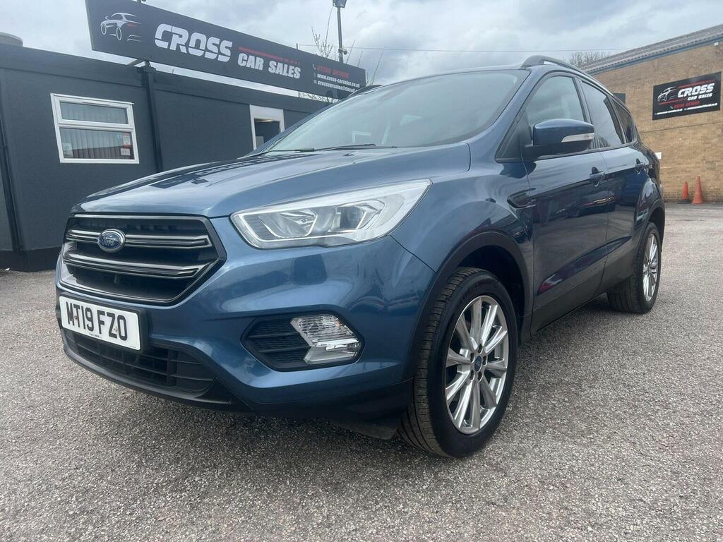 Ford Kuga Suv 1.5 Tdci Ecoblue Titanium Edition Euro 6 Ss MT19FZO Blue #3