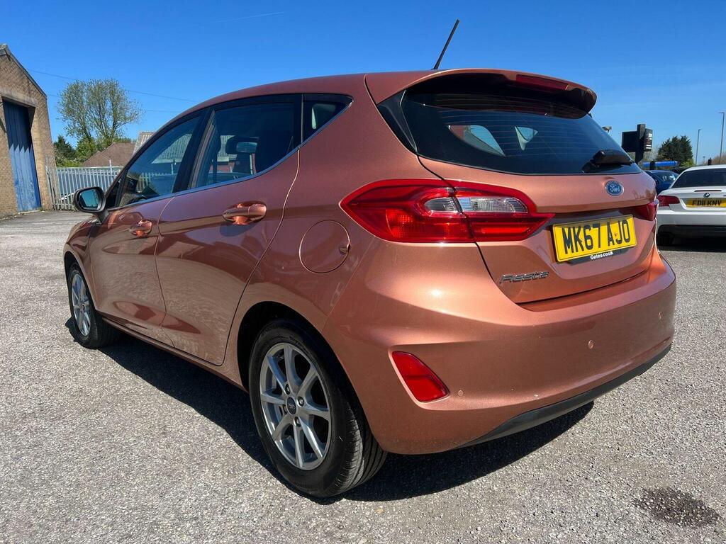 Ford Fiesta Hatchback 1.0T Ecoboost Zetec Bo Play Series Euro MK67AJO Brown #2
