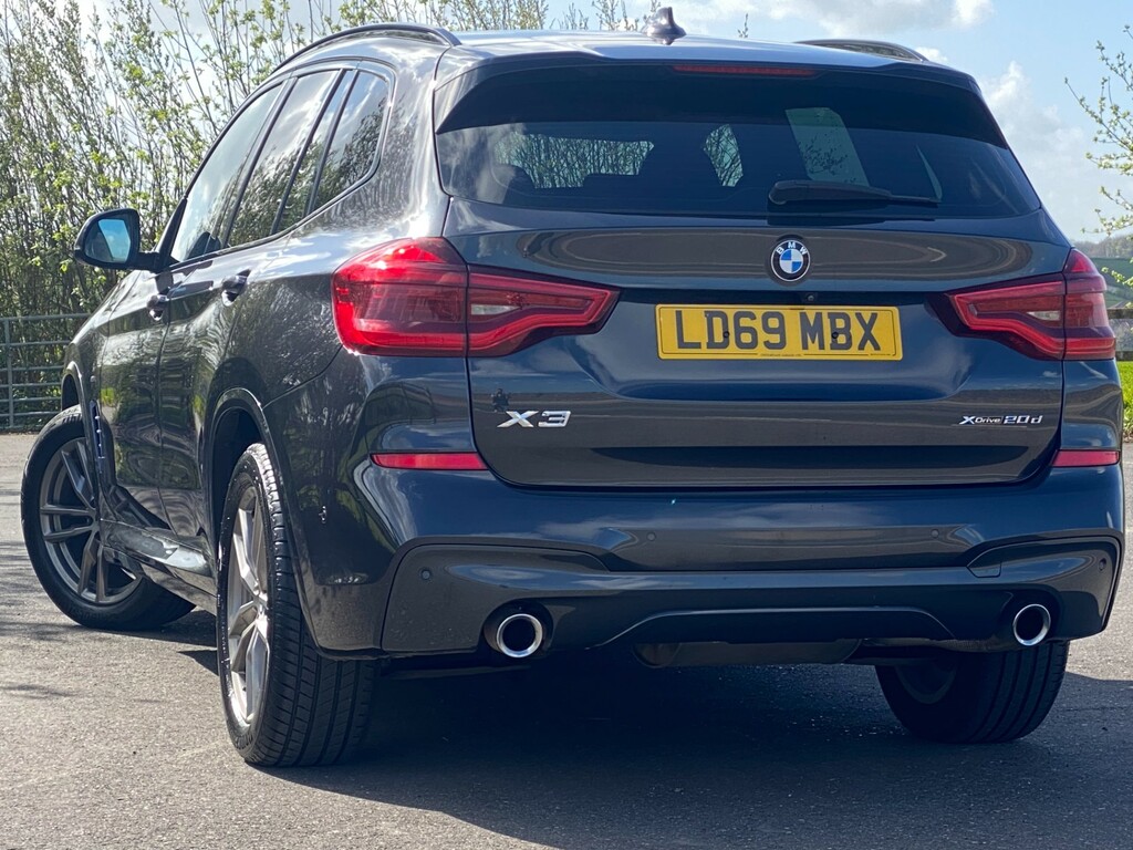 BMW X3 Xdrive20d M Sport - Bmw Pro Sat Nav Rear Pa LD69MBX Grey #3
