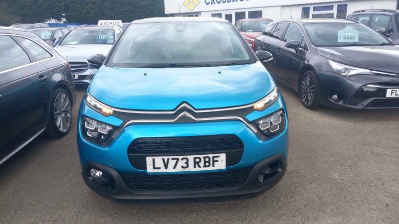 Citroen C3 1.2 Puretech Shine Plus - 2023 73 LV73RBF Blue #2