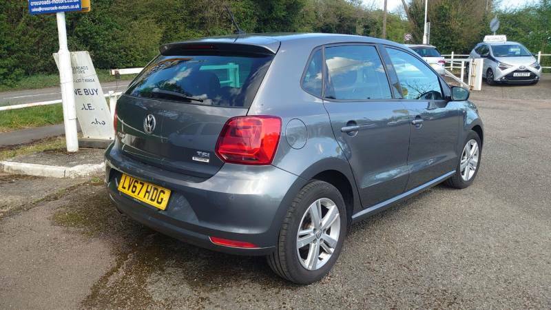 Volkswagen Polo 1.2 Tsi Match Edition - 2017 67 LV67HDG Grey #4