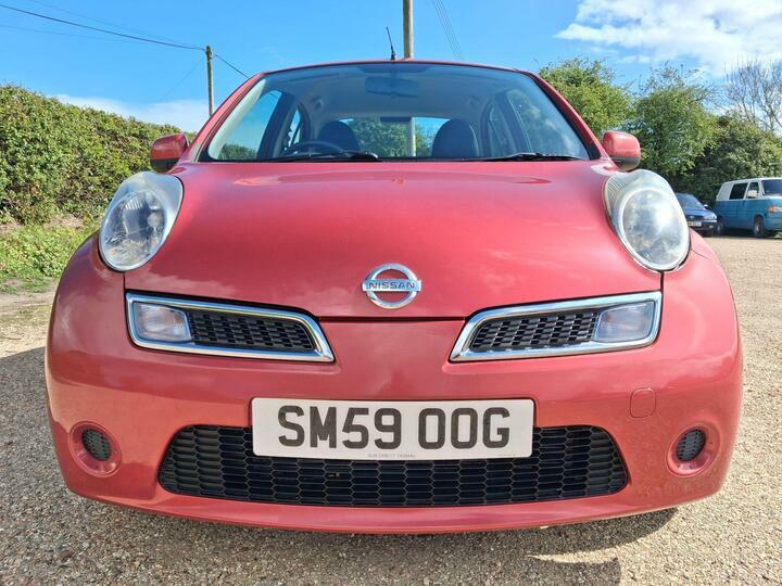 Nissan Micra 1.2 16V Acenta Red #4