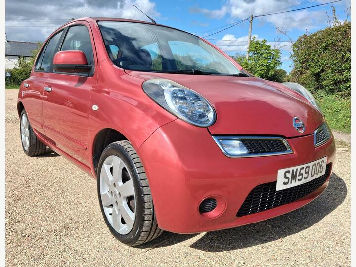 Nissan Micra 1.2 16V Acenta Red #2