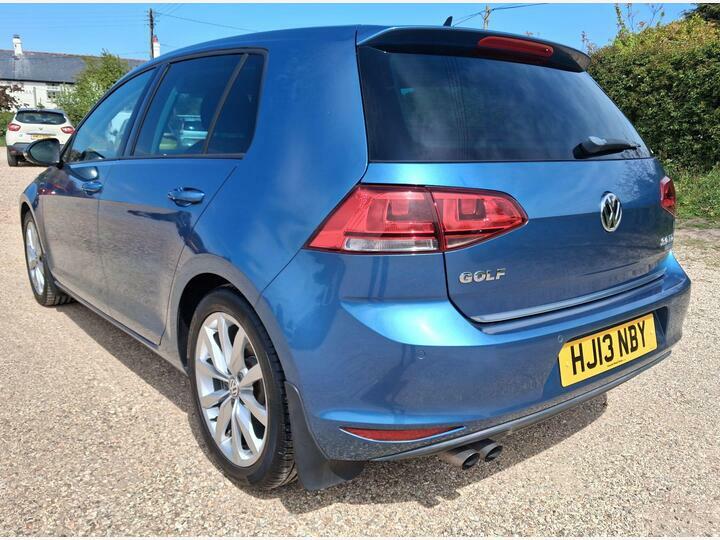 Volkswagen Golf 2.0 Tdi Bluemotion Tech Gt Dsg Euro 5 Ss Blue #5