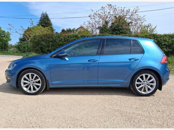 Volkswagen Golf 2.0 Tdi Bluemotion Tech Gt Dsg Euro 5 Ss Blue #6