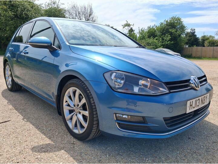 Volkswagen Golf 2.0 Tdi Bluemotion Tech Gt Dsg Euro 5 Ss Blue #2