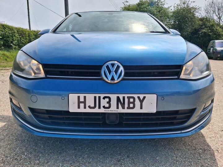 Volkswagen Golf 2.0 Tdi Bluemotion Tech Gt Dsg Euro 5 Ss Blue