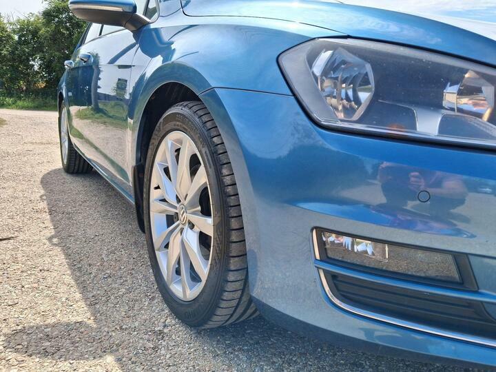 Volkswagen Golf 2.0 Tdi Bluemotion Tech Gt Dsg Euro 5 Ss Blue #4