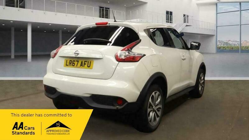 Nissan Juke 1.2 Dig-t Tekna Euro 6 Ss LR67AFU White #4