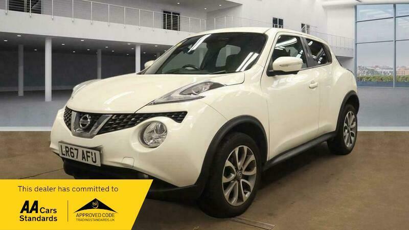 Nissan Juke 1.2 Dig-t Tekna Euro 6 Ss LR67AFU White #2