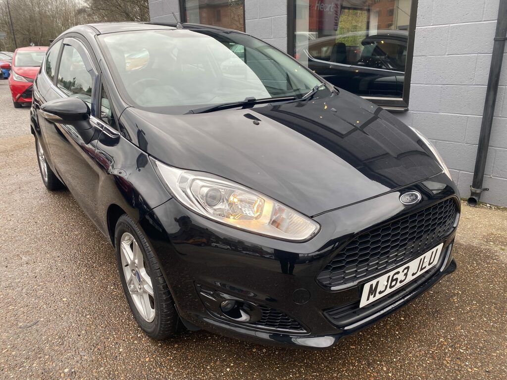 Ford Fiesta Ford Fiesta 1.0 Zetec. Hatch. Black 2013 MJ63JLU Black #2