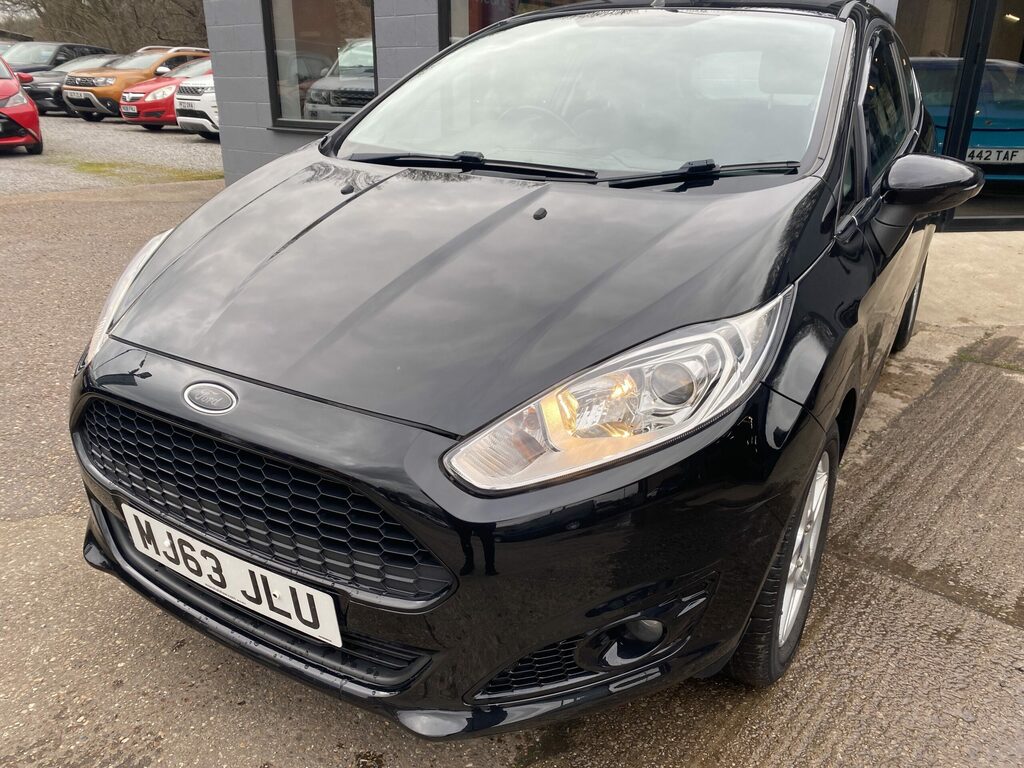 Ford Fiesta Ford Fiesta 1.0 Zetec. Hatch. Black 2013 MJ63JLU Black #5