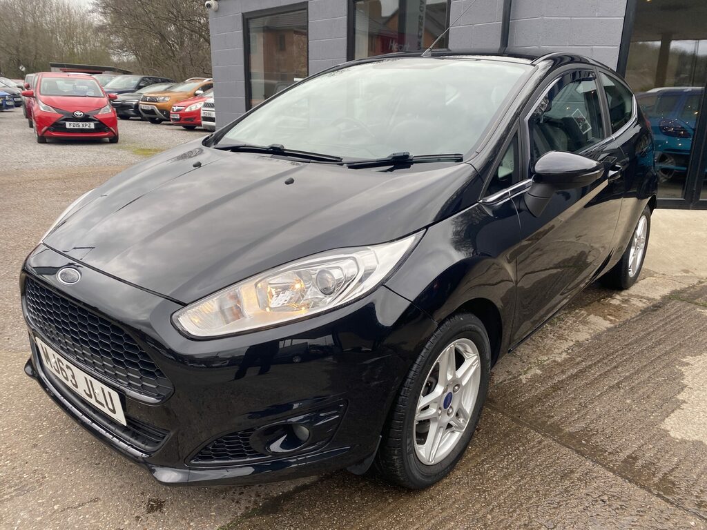 Ford Fiesta Ford Fiesta 1.0 Zetec. Hatch. Black 2013 MJ63JLU Black #6
